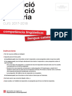 Llengua Catalana - 2017-2018