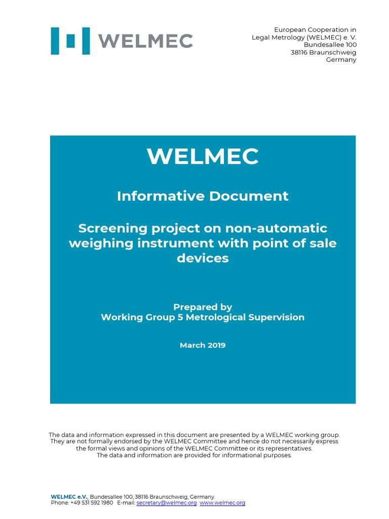 NAWI and POS Device Compliance Study | PDF | Point Of Sale | Surveillance