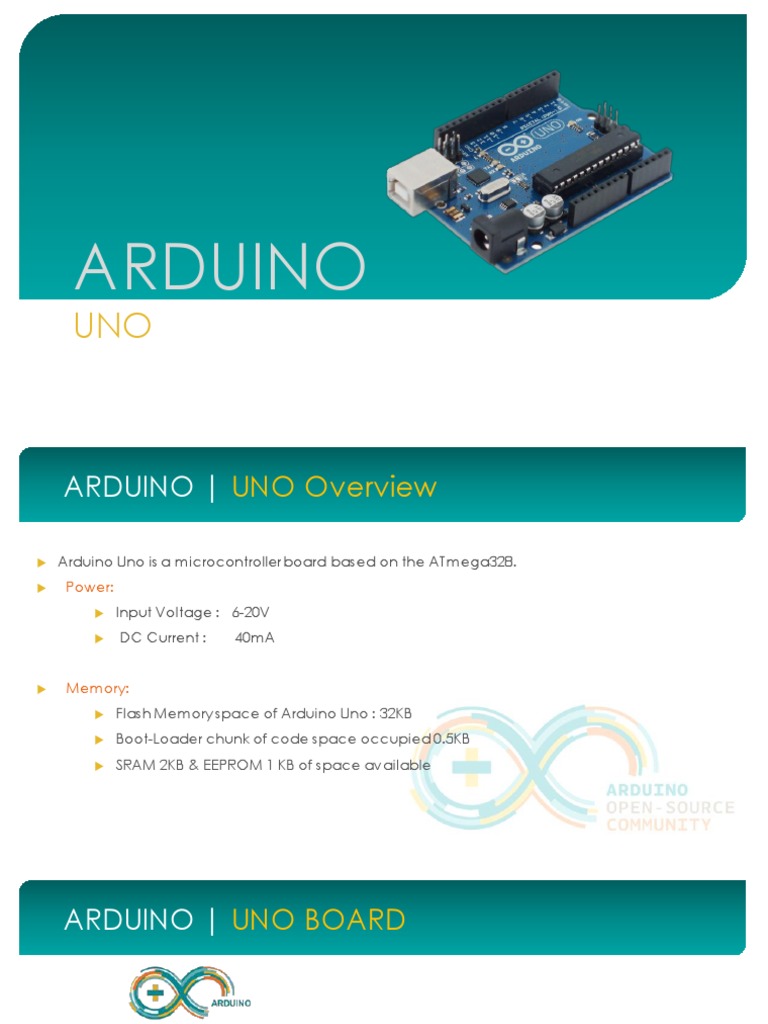 Arduino Uno Microcontroller Overview | PDF