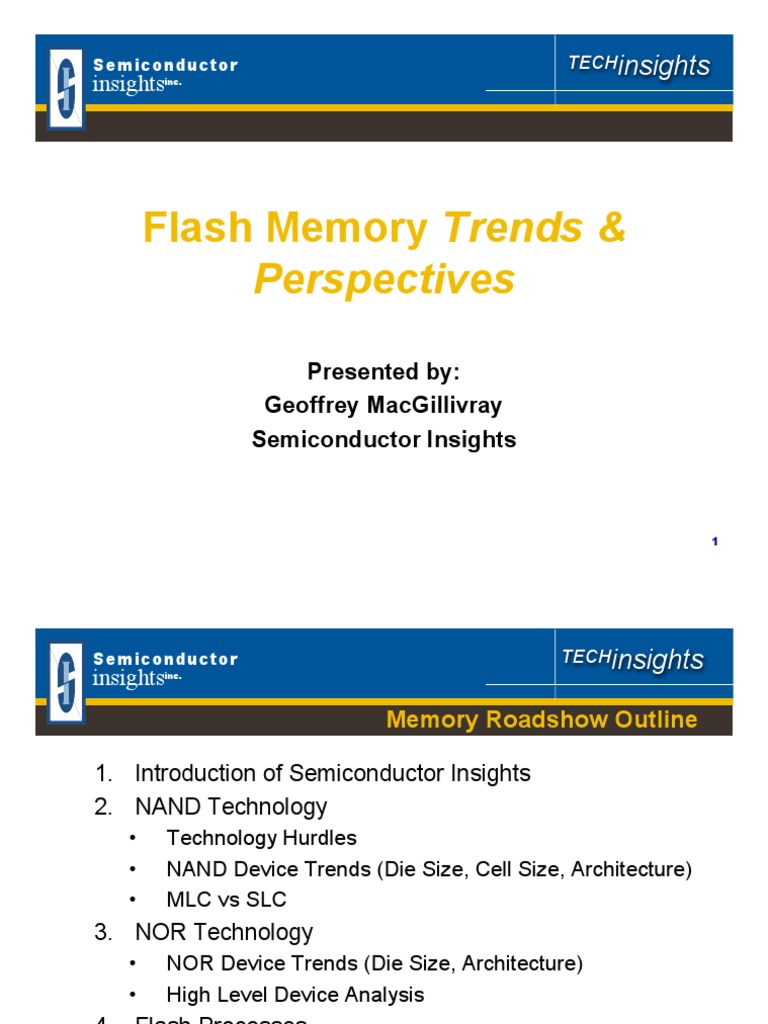 Flash Memory Trends and Insights 2006 | PDF | Flash Memory | Computer ...