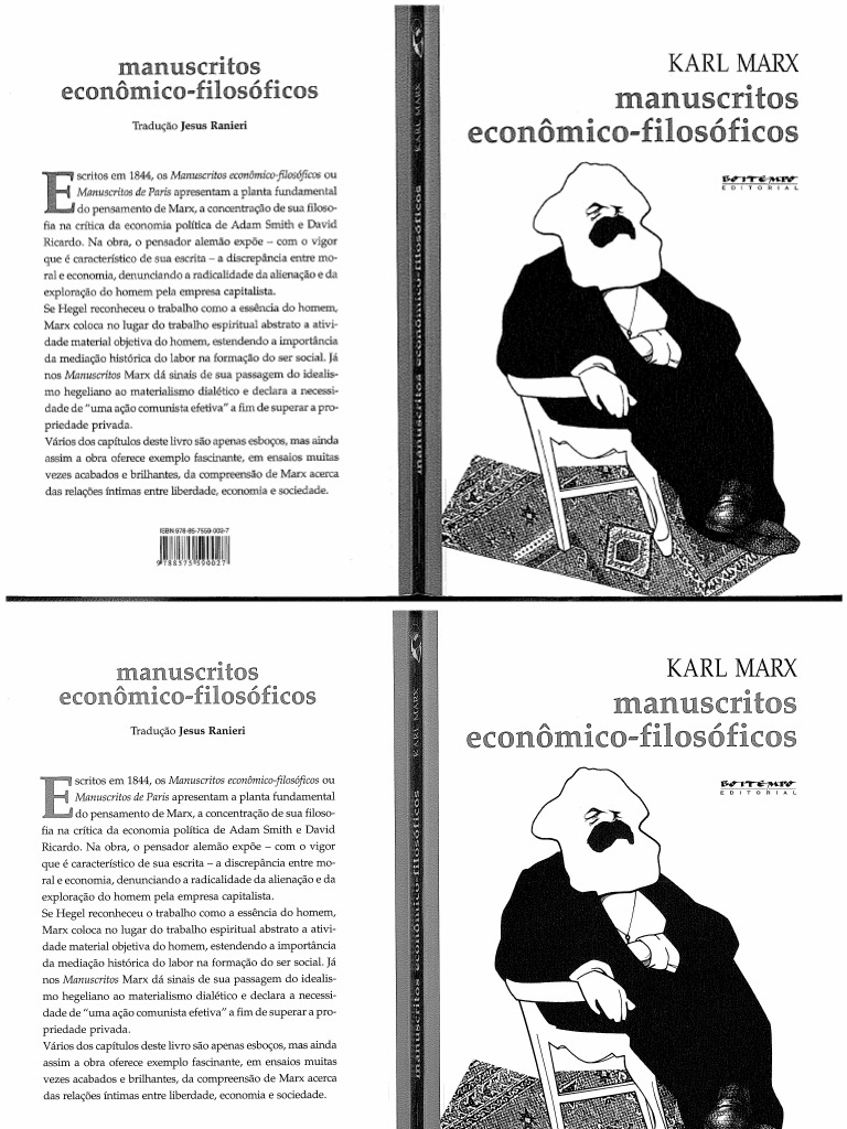 Karl Marx - Manuscritos Econômico-Filosóficos (1844) | PDF