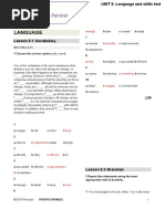 BP B2 Tests Unit8