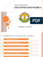 Strategi Penetapan Harga