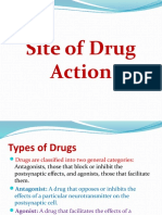 Unit 6 - Psychopharmacology Sites of Drug Action