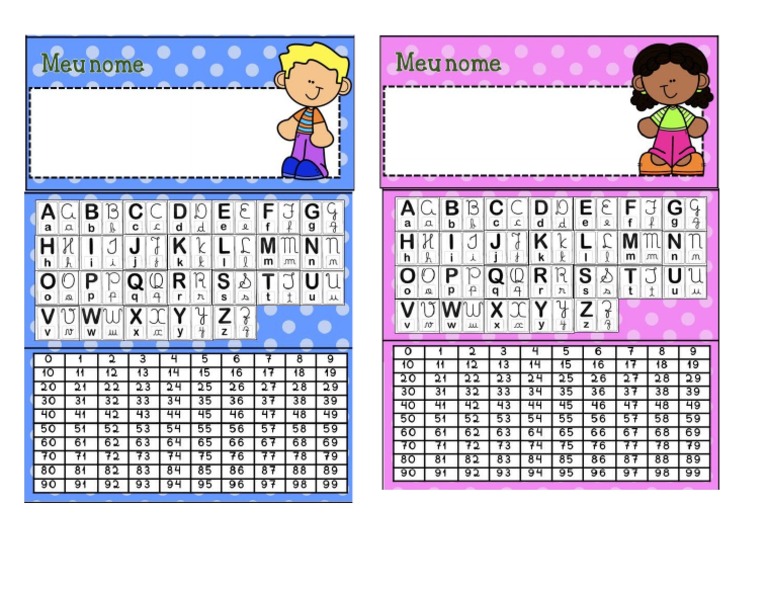 Numeros y Abecedario | PDF