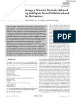 Efficient Sodium Storage in Selenium Electrodes Achieved by Selenium Doping and Copper Current Collector Induced Displacement Redox Mechanisms