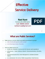 Pathways To Public Service Delivery, RK