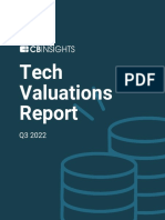 CB Insights - Tech Valuations Report Q3 2022