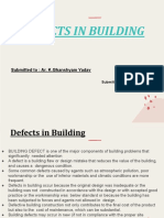 Building defects exposed