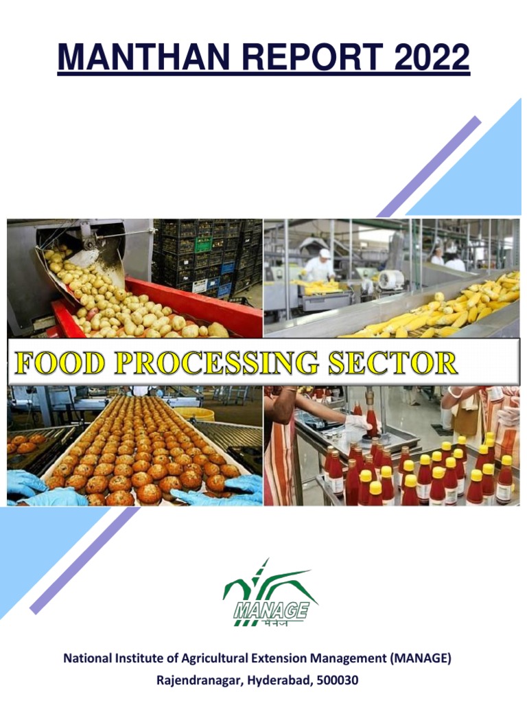Food Processing Sector. PDF Foods Food Safety