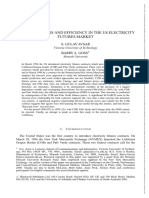 Australian Economic Papers - 2002 - Avsar - Forecast Errors and Efficiency in The US Electricity Futures Market