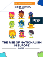 The Rise of Nationalism in Europe: Shobhit Nirwan'S