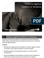 Violence Against Children in Tanzania