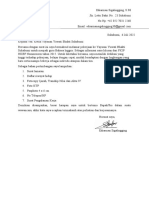 Surat Lamaran Kerja