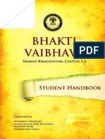 BVRC BHAKTI VAIBHAVA Student Handbook