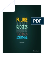 Failure Is The Key To Success