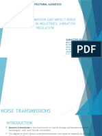 Noise Transmission and Impact Noise Insulation