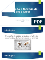 Aula 1 - Introdução Nutrição