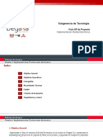 Implementación electrónica de boletas