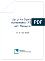 Air Service Agreement Lis