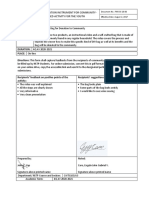 Post-Evaluation Instrument For Community-Based Activity For The Youth