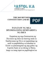 PASTOL KA Constitution and By-Laws