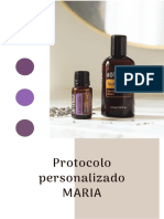 Protocolo personalizado para aromaterapia e uso tópico de óleos essenciais