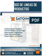 CATALOGO Linea de Productos SATOINE - Opt