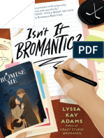 Isn't It Bromantic - Lyssa Kay Adams