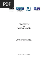 Processos de Conformação - Apostila Completa
