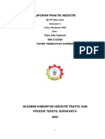 LAPORAN PRAKTIK INDUSTRI - Fitria Alfa Indrianti - 2103058 - SMT 3