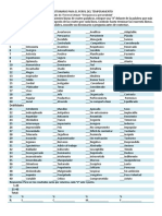 Cuestionario para determinar el perfil de temperamento en 40 preguntas