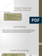 Implements of Integral in Engineering Tacoma Bridge