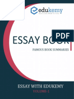Famous Book Excerpts and Summaries PDF