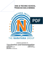 Narayana E-Techno School Velappanchavadi, Chennai: A Project Report On