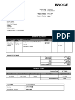 Dazn Invoice