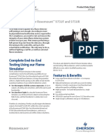 Product Data Sheet Flame Simulator Fs Uvir 975 Rosemount en 73100