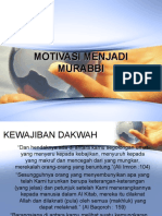 Motivasi Menjadi Murabbi