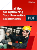 (Whitepaper) Essential Tips For Optimizing Your Preventive Maintenance