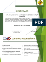 Modelo Certificado Nr06 Epi