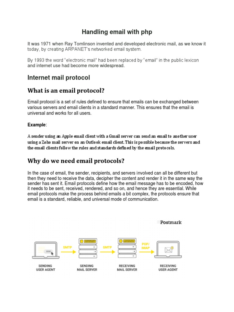 email system project in php