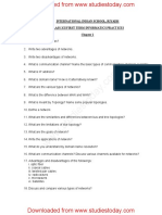 CBSE Class 12 Informatics Practices Worksheet All Chapters