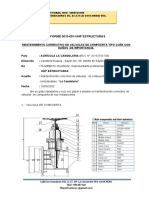 Informe de Mantenimiento Preventivo de Sistema Contraincendio.