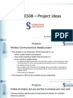 MU5EEF08 - Project Ideas