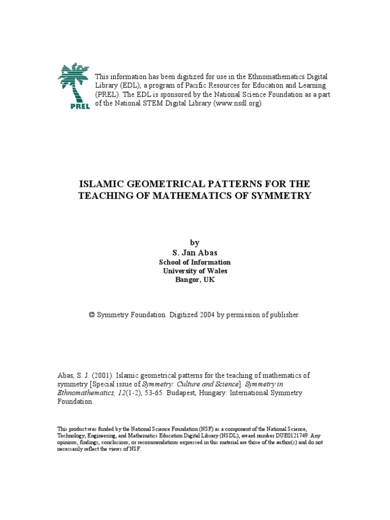 Arabic Patterns | PDF