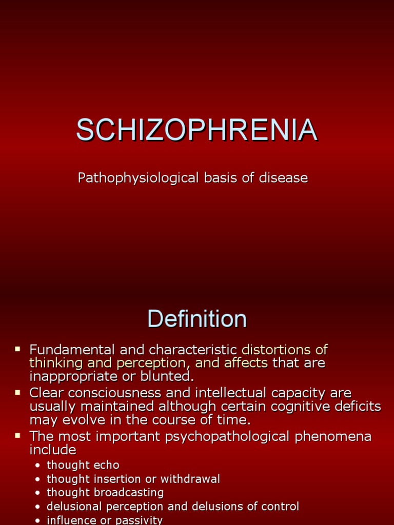 Schizophrenia PDF Schizophrenia Antipsychotic