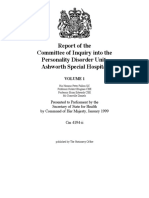Report of The Committee of Inquiry Into The Personality Disorder Unit, Ashworth Special Hospital