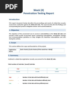 Penetration Testing Report Template