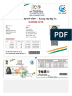 Jan Aadhaar - E Card