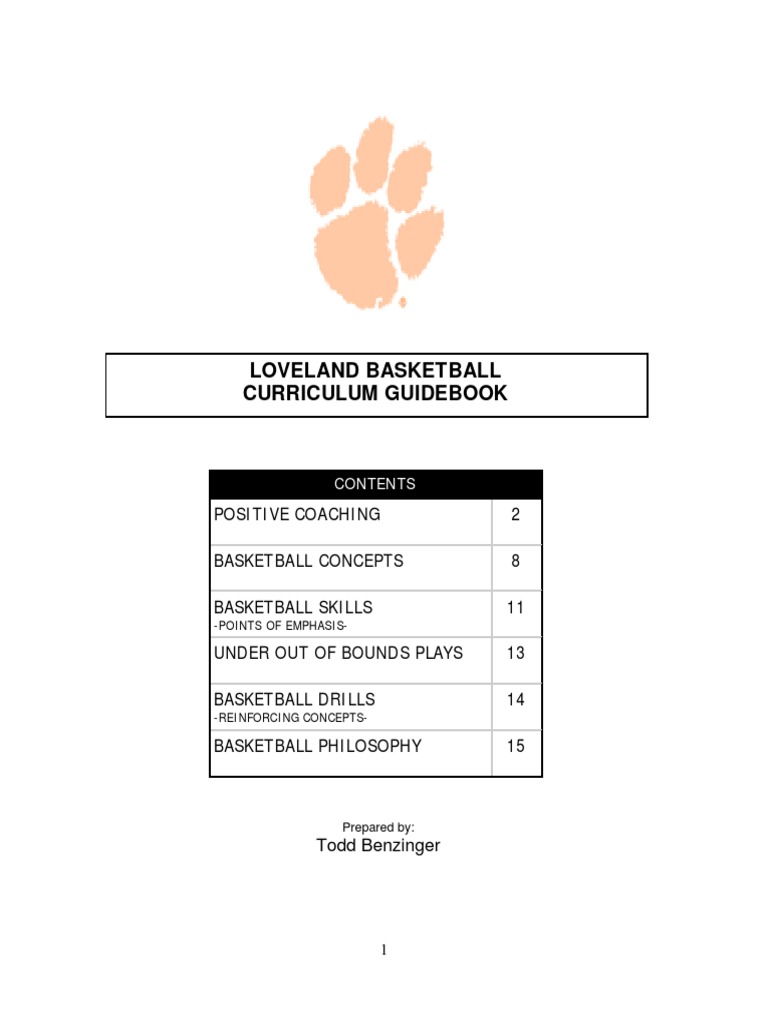 USA Basketball Youth Development Guide | PDF | Motivation | Motivational